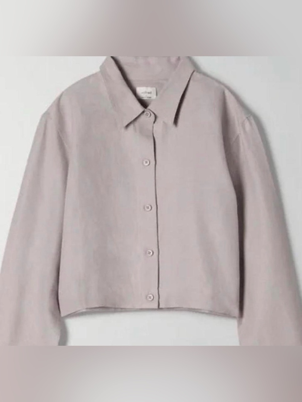 Aritzia button down- cropped fit